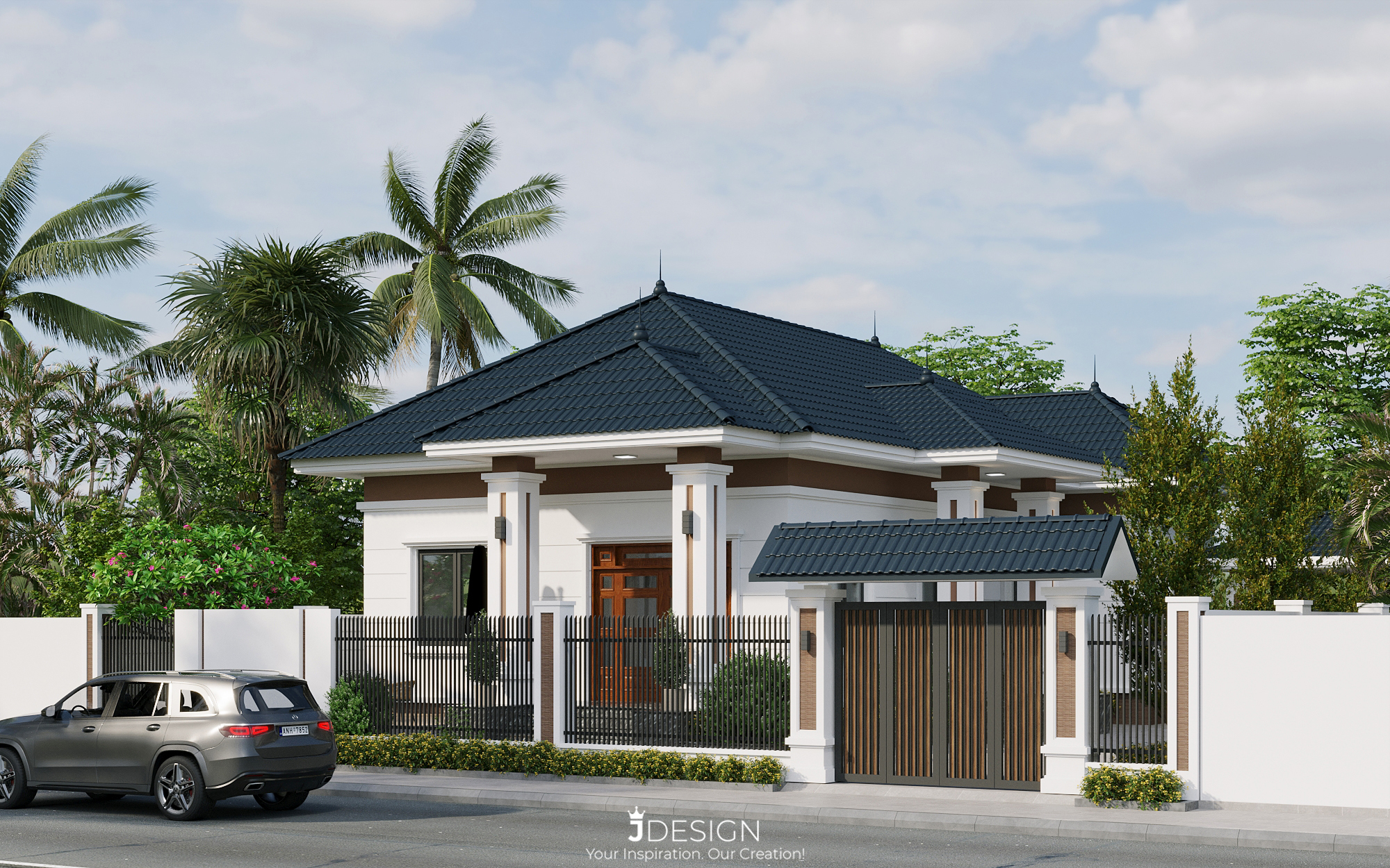 NHÀ VƯỜN MÁI NHẬT